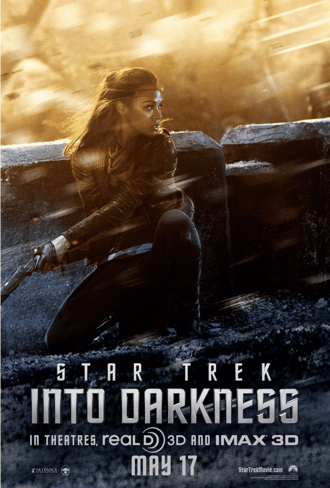 Uhura (Zoe Saldana) - Star Trek Into Darkness