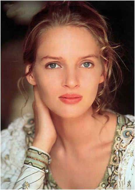 Una joven Uma Thurman