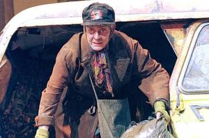 Maggie Smith en el teatro con "The lady in the van"