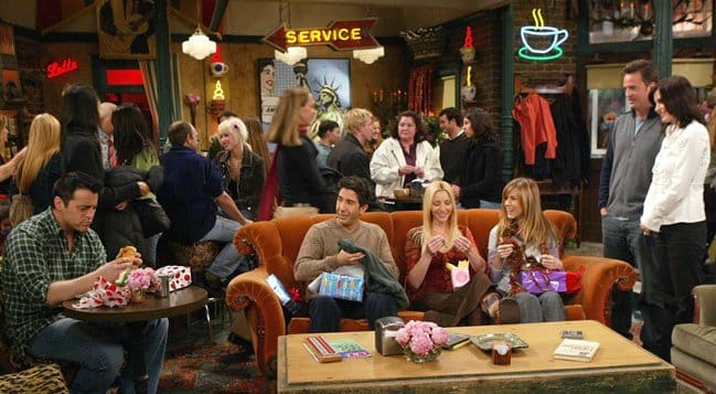 Grandes momentos de Friends se vivieron en el Central Perk