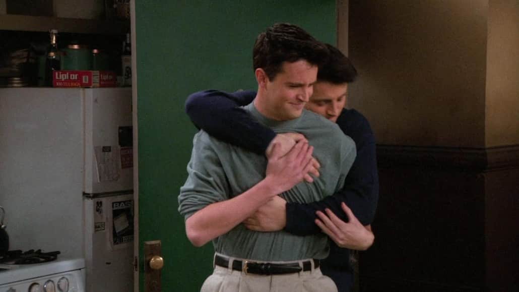 Joey debe de estar muy agradecido con Chandler