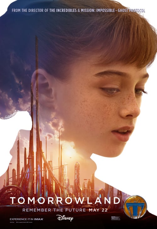 Nuevo poster promocinal de Tomorrowland, nueva cinta de Brad Bird para Disney. Disney junto a Brad Bird nos presenta el 3er trailer de Tomorrowland junto con una gran cantidad de posters con los personajes estelares. Tomorrowland es dirigida por Brad Bird, escrit por Bird, Damon Lindelof y Jeff Jensen y estelarizada por George Clooney, Britt Robertson, Judy Greer, Kathryn Hahn, Hugh Laurie, Tim McGraw, Lochlyn Munro, Pierce Gagnon, Keegan-Michael Key y Chris Bauer.