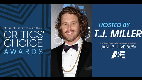 Imagen promocional de los Critics' Choice Awards 2016 y los ganadores de la noche. Como cada año, los Critic's Choice Awards celebran a lo mejor de la Televisión y el Cine y recompensan a lo mejor de estos. Entre los principales nominados este año en cuanto a cine tenemos: Mad Max: Fury Road con 13 nominaciones; Carol, The Martian y The Revenant con 9 nominaciones cada una; Spotlight con 8 nominaciones; The Big Short con 7 nominaciones y The Hateful Eight con 6 nominaciones. Mientras que los principales nominados de Televisión están: Fargo con 8 nominaciones; The Leftovers y Transparent con 6 nominaciones; The Wiz Live! con 5 nominaciones; Black-ish, Mr. Robot y Penny Dreadful con 4 nominaciones cada una.