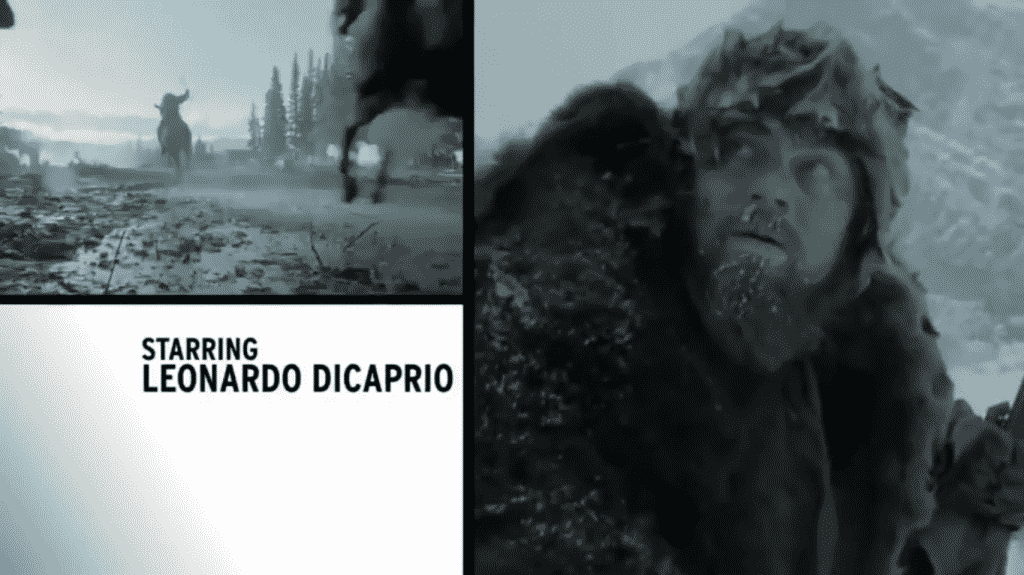 Imagen promocional de The Revenant X Parks and Rec, trailer creado mezclando esta película y este show en un bizarro intro de TV. Un fanático se encargó de mezclar la supervivencia fantástica en The Revenant y la fantástica comedia en Parks and Recreations. The Revenant es dirigida por Alejandro González Iñárritu y estelarizada por Leonardo DiCaprio, Tom Hardy, Domhnall Gleeson, Will Poulter, Forrest Goodluck, Paul Anderson, Kristoffer Joner y Joshua Burge. Parks and Recreations es creado por Greg Daniels y Michael Schur, y estelarizado por Amy Poehler, Nick Offerman, Aubrey Plaza, Chris Pratt, Aziz Ansari, Jim O’Heir, Retta, Rashida Jones, Adam Scott y Rob Lowe.