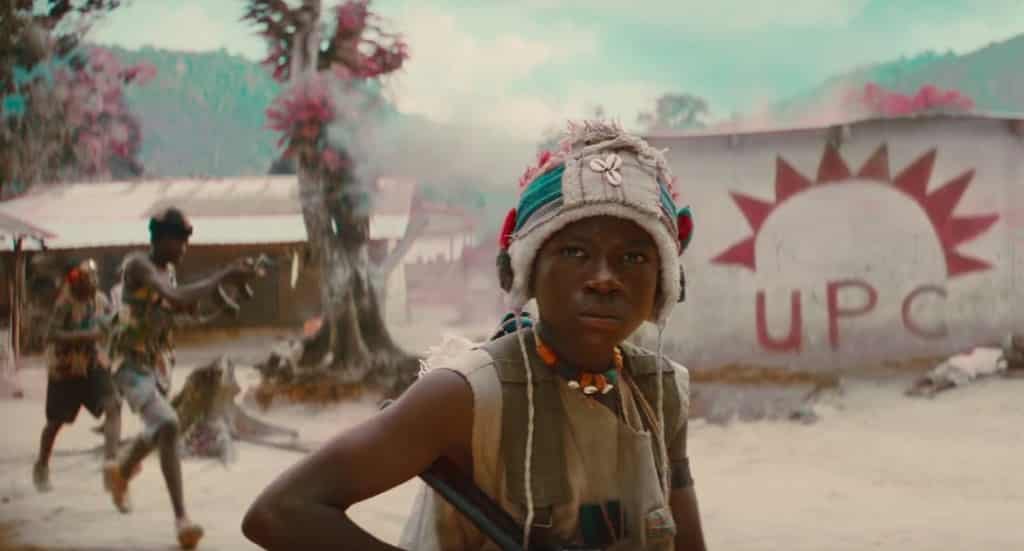 El joven actor Abraham Attah es Agu en la cinta 'Beasts of No Nation'. © 2015 - Netflix