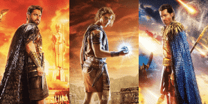Set, Bek y Horus, protagonistas de Dioses de Egipto