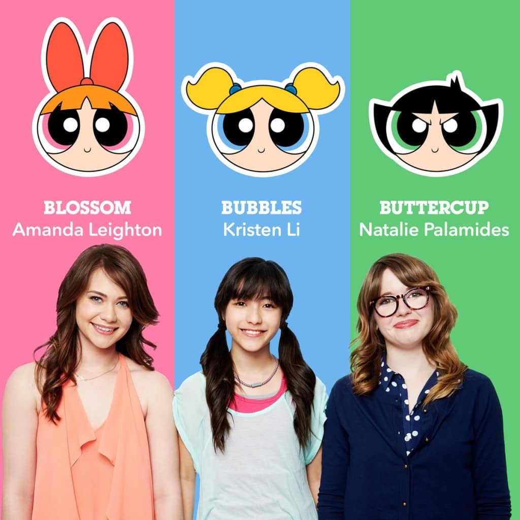 EL talento vocal para el regreso de las Powerpuff girls al cartoon network