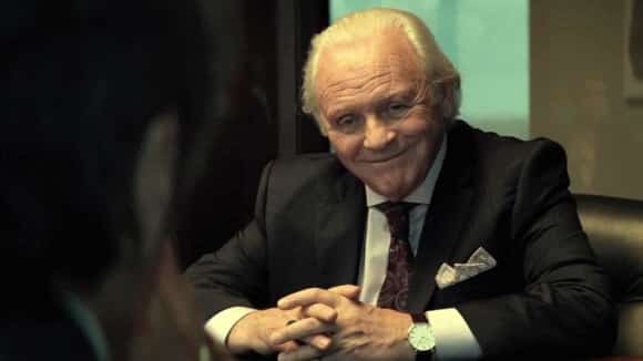 Anthony Hopkins en el thriller 'Misconduct' (2016). © Lionsgate