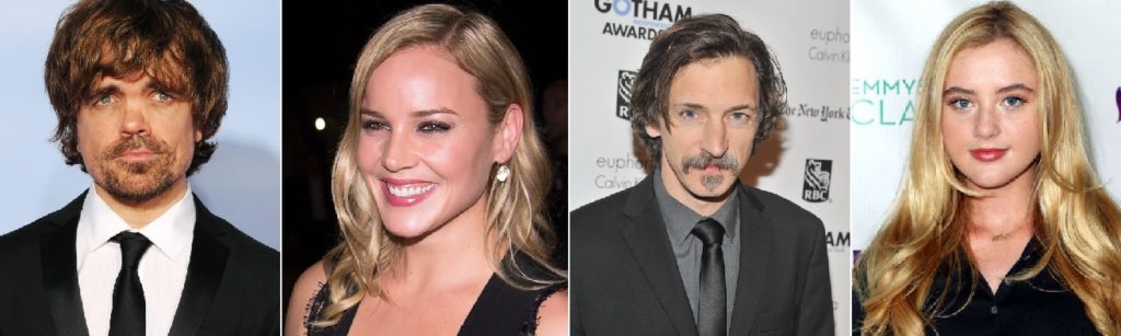 Peter Dinklage, Abbie Cornish, John Hawkes y Kathryn Newton.