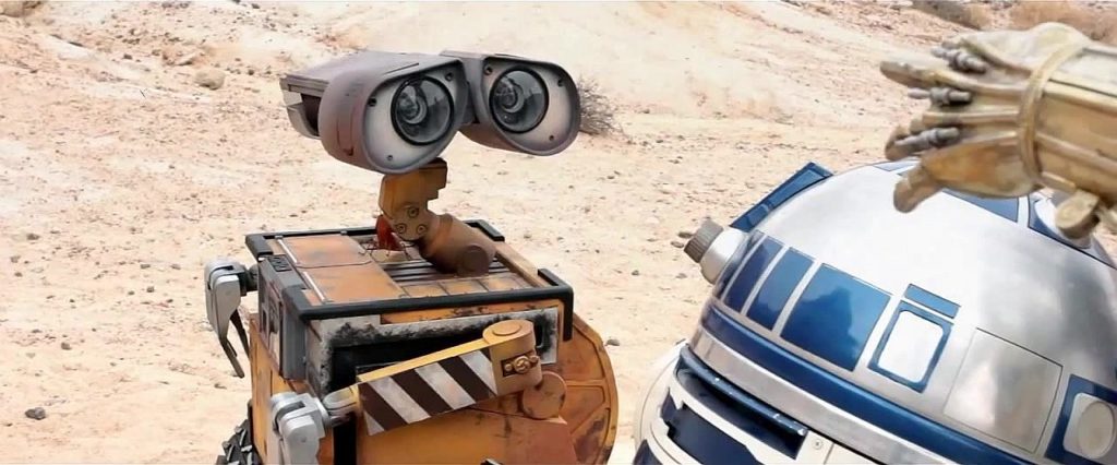 R2-D2 y WALL•E