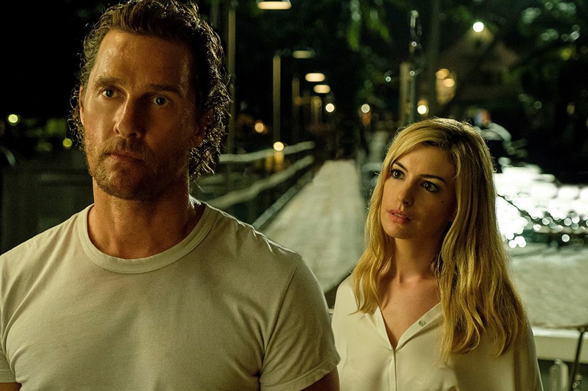 El thriller Serenity lanza nuevo tráiler con Anne Hathaway y Matthew McConaughey film de Steven Knight