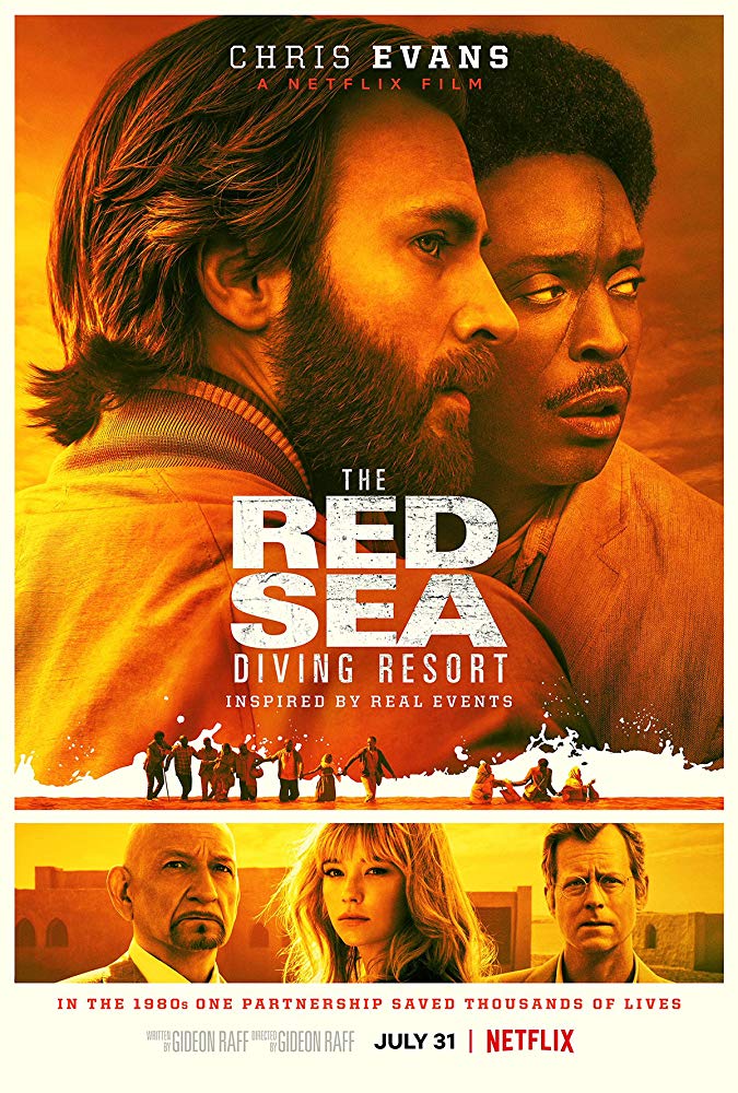 Chris Evans protagoniza tráiler del drama histórico Red Sea Diving Resort