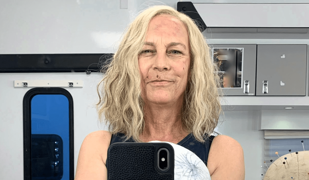 La legendaria Jamie Lee Curtis comparte primera imagen del rodaje de Halloween Kills