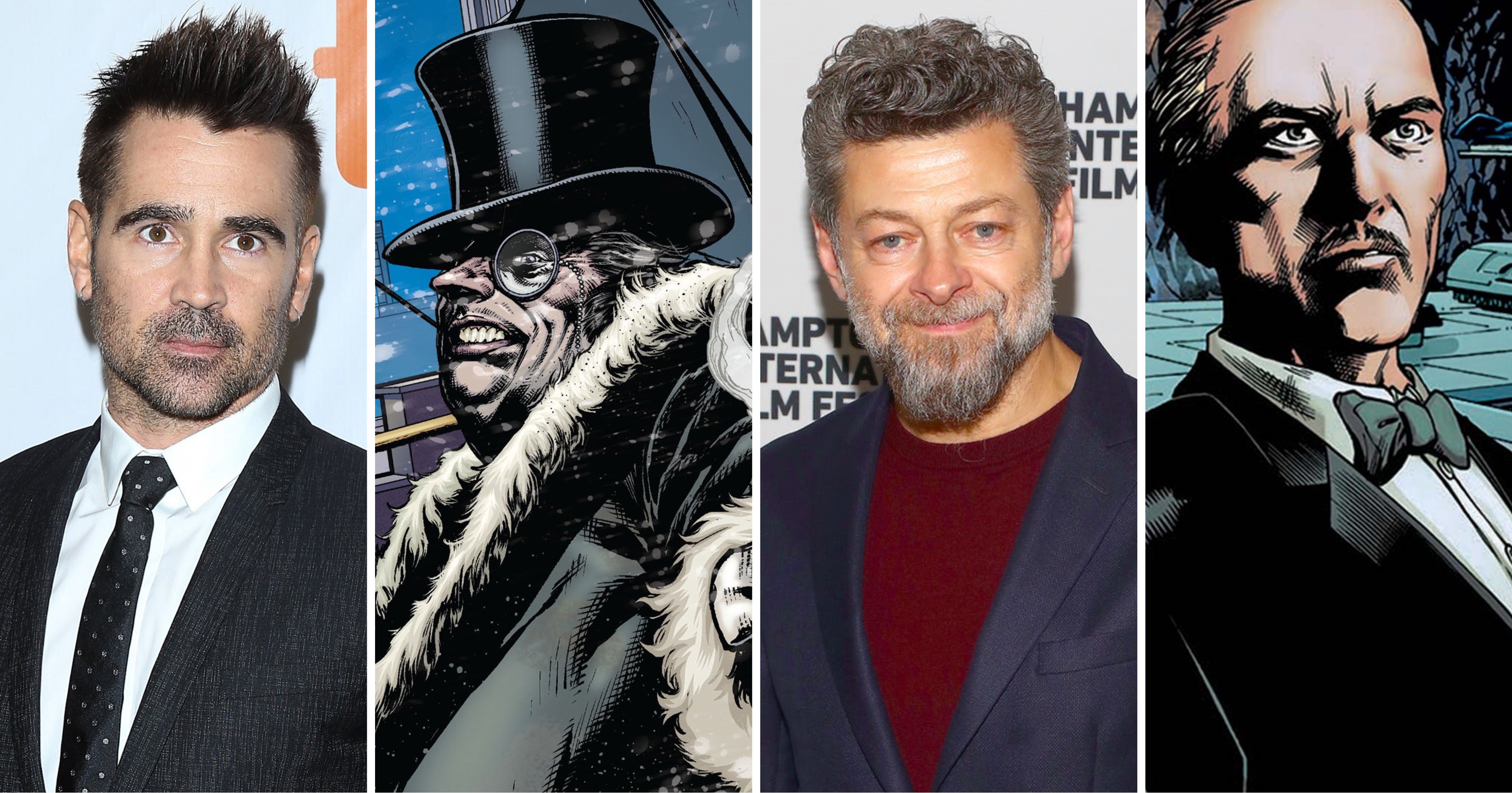 The Batman: Colin Farrell y Andy Serkis interpretarán a The Penguin y Alfred