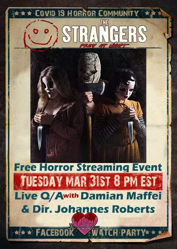 The Strangers: Prey at Night te invita a fiesta virtual