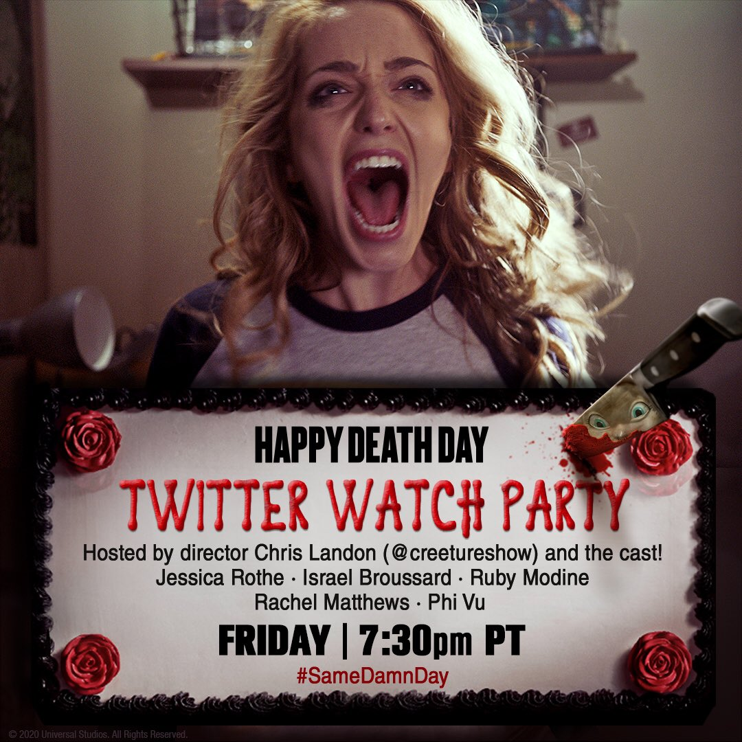 Happy Death Day te invita a fiesta virtual con su director y elenco