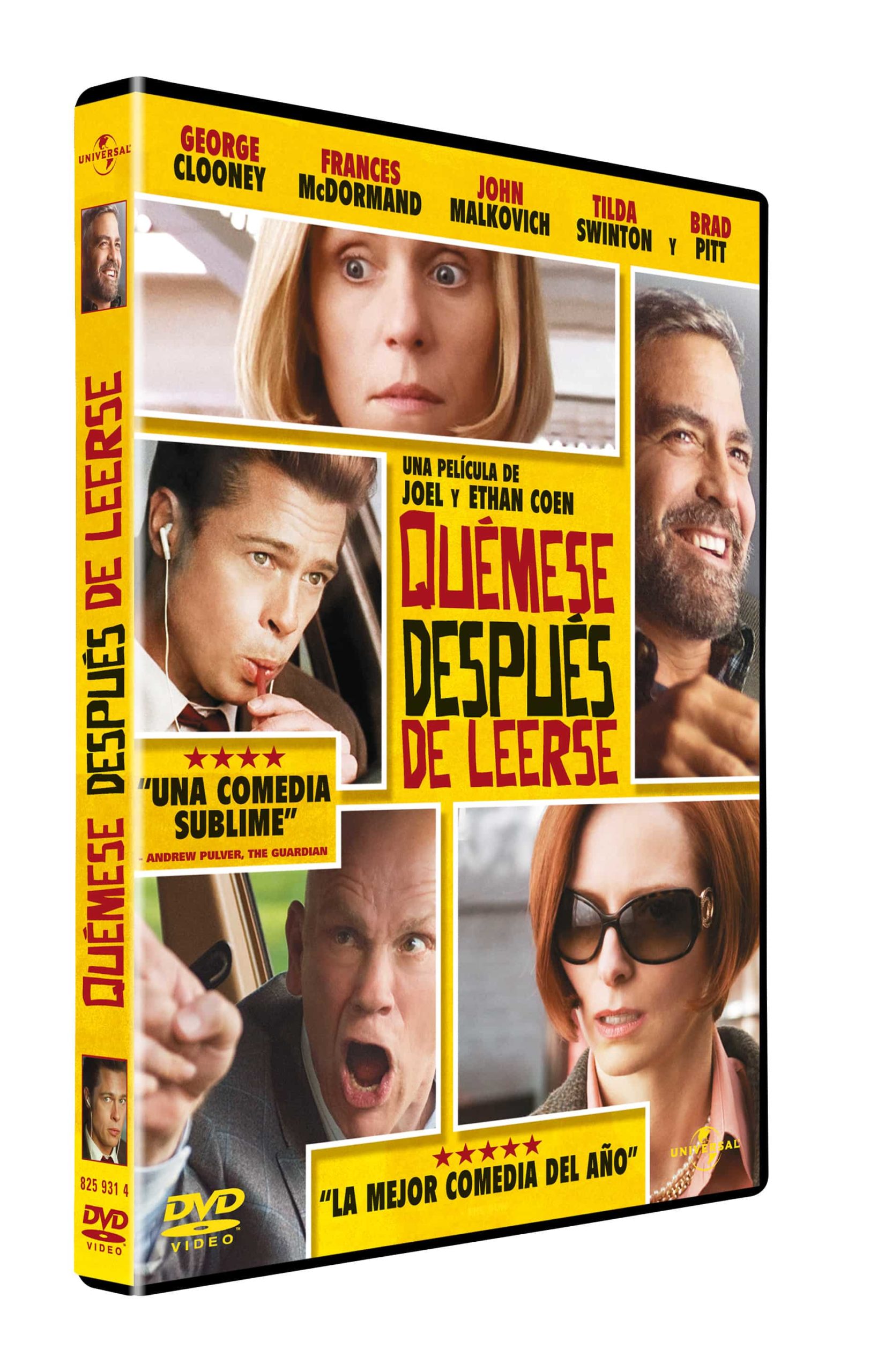 DVD de Quémese Después de Leerse