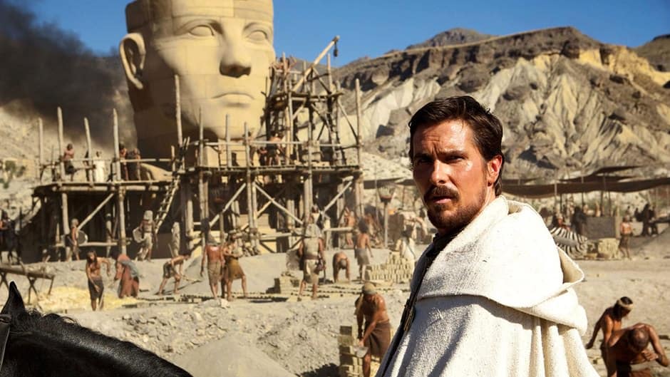 Christian Bale dijo que Moises era un bárbaro y esquizofrénico