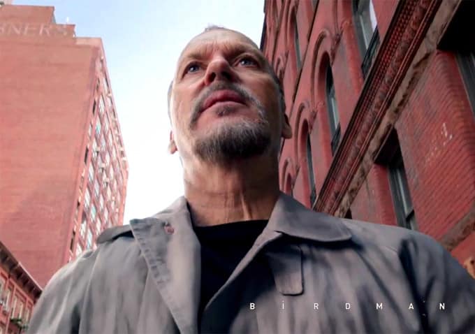 Imagen oficial de Birdman o The Unexpected Virtue of Ignorance (La Inesperada Virtud de la Ignorancia) de Alejandro González Iñárritu.