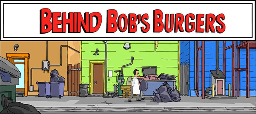 Imagen promocional de Bob's Burgers, parte de las series de FOX y Animation Domination. FOX ha anunciado que Bob's Burgers tendrá una 6ta temporada que llegará próximamente este año. Bob's Burgers es creado por Loren Bouchard y estelarizado por H. Jon Benjamin, Dan Mintz, Eugene Mirman, John Roberts, Kristen Schaal, Larry Murphy, Laura Silverman, Sarah Silverman, Kevin Kline y Andy Kindler.