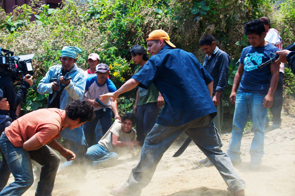 Escena de la jaula de oro