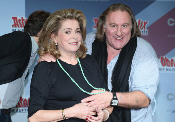 Gerard Depardieu y Catherine Deneuve