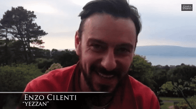 Imagen promocional de: Enzo Cilenti, actor que se unirá a la 5ta temporada de Game of Thrones para HBO basado en la novela homónima de George R.R. Martin. HBO y Game of Thrones nos muestran parte de los actores que llegarán a la 5ta temporada del Show. Game of Thrones es una serie orignal de HBO basada en las novelas homónimas de George R.R. Martin, estelarizada por Peter Dinklage, Lena Headey, Emilia Clarke, Maisie Williams y Kit Harington.