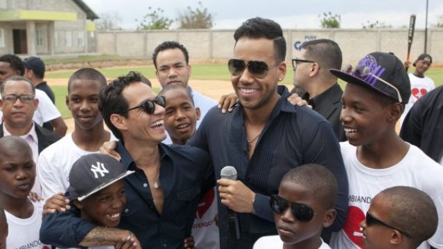 Marc Anthony y Romeo Santos