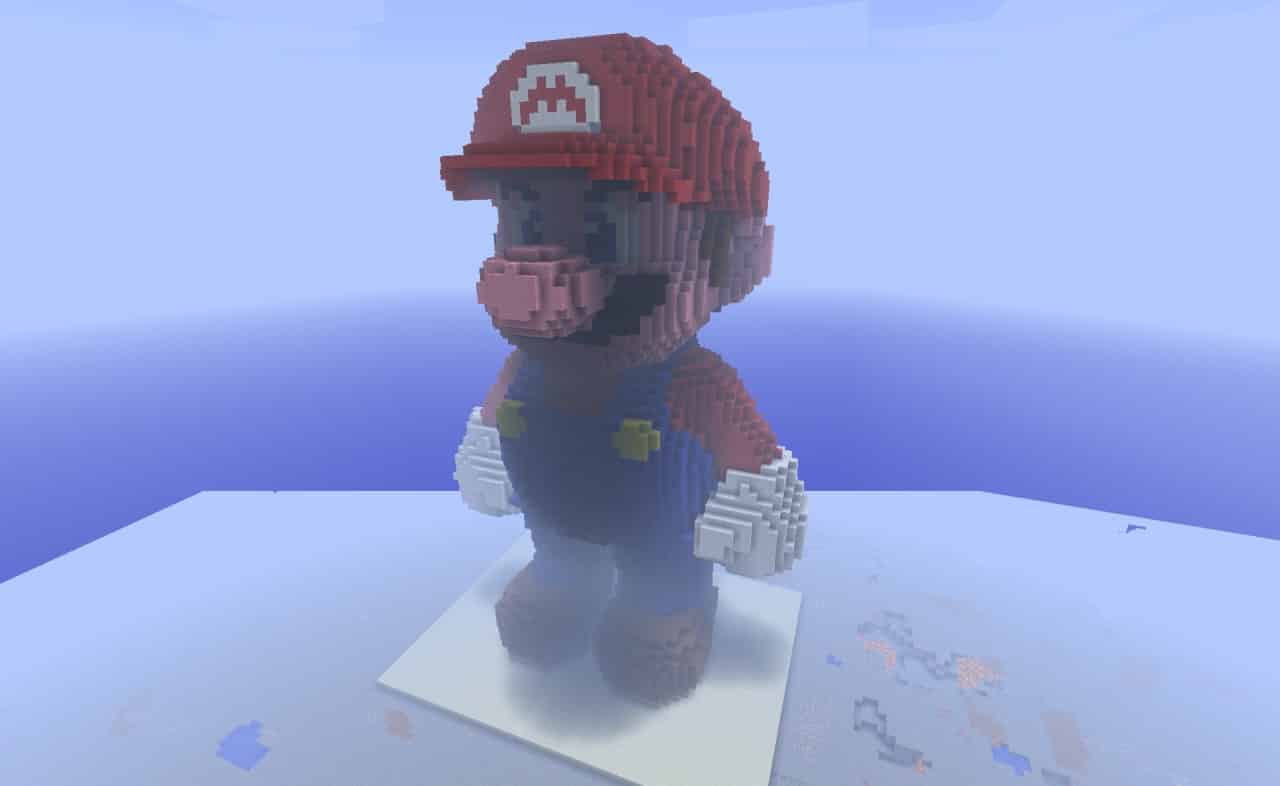 Mario vs Minecraft (1)