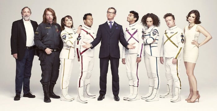 Imagen promocional de Other Space, nuevo show de Paul Feig para Yahoo TV. Yahoo, Yahoo TV y Paul Feig nos traen el primer trailer de su nuevo show del espacio, Other Space. Other Space es es estelarizado por Karan Soni, Eugene Cordero, Milana Vayntrub, Conor Leslie, Neil Casey, Bess Rous, Joel Hodgson y Trace Beaulieu.