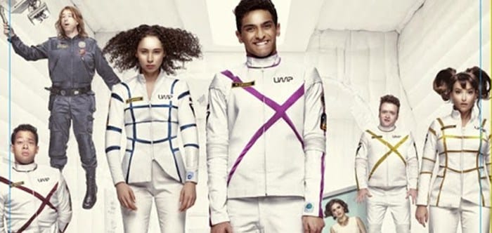 Imagen promocional de Other Space, nuevo show de Paul Feig para Yahoo TV. Yahoo, Yahoo TV y Paul Feig nos traen el primer trailer de su nuevo show del espacio, Other Space. Other Space es es estelarizado por Karan Soni, Eugene Cordero, Milana Vayntrub, Conor Leslie, Neil Casey, Bess Rous, Joel Hodgson y Trace Beaulieu.