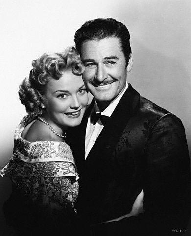 Errol Flynn and Patrice Wymore