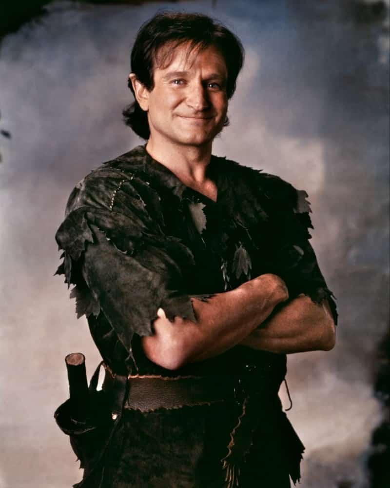 Williams interpretó a Peter Pan