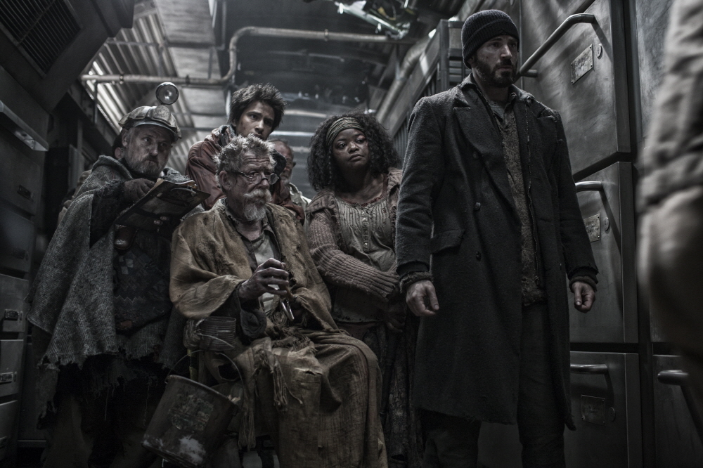 Los protagonistas de "Snowpiercer"