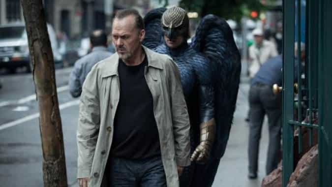 Imagen promocional de Birdman con Michael Keaton. Se han dado los Independent Spirit Awards, esto en su 30ma edición con grandes ganadores. Entre los mayores ganadores se encuentran Boyhood, Whiplash y Birdman que se llevó la mayor cantidad de premios.