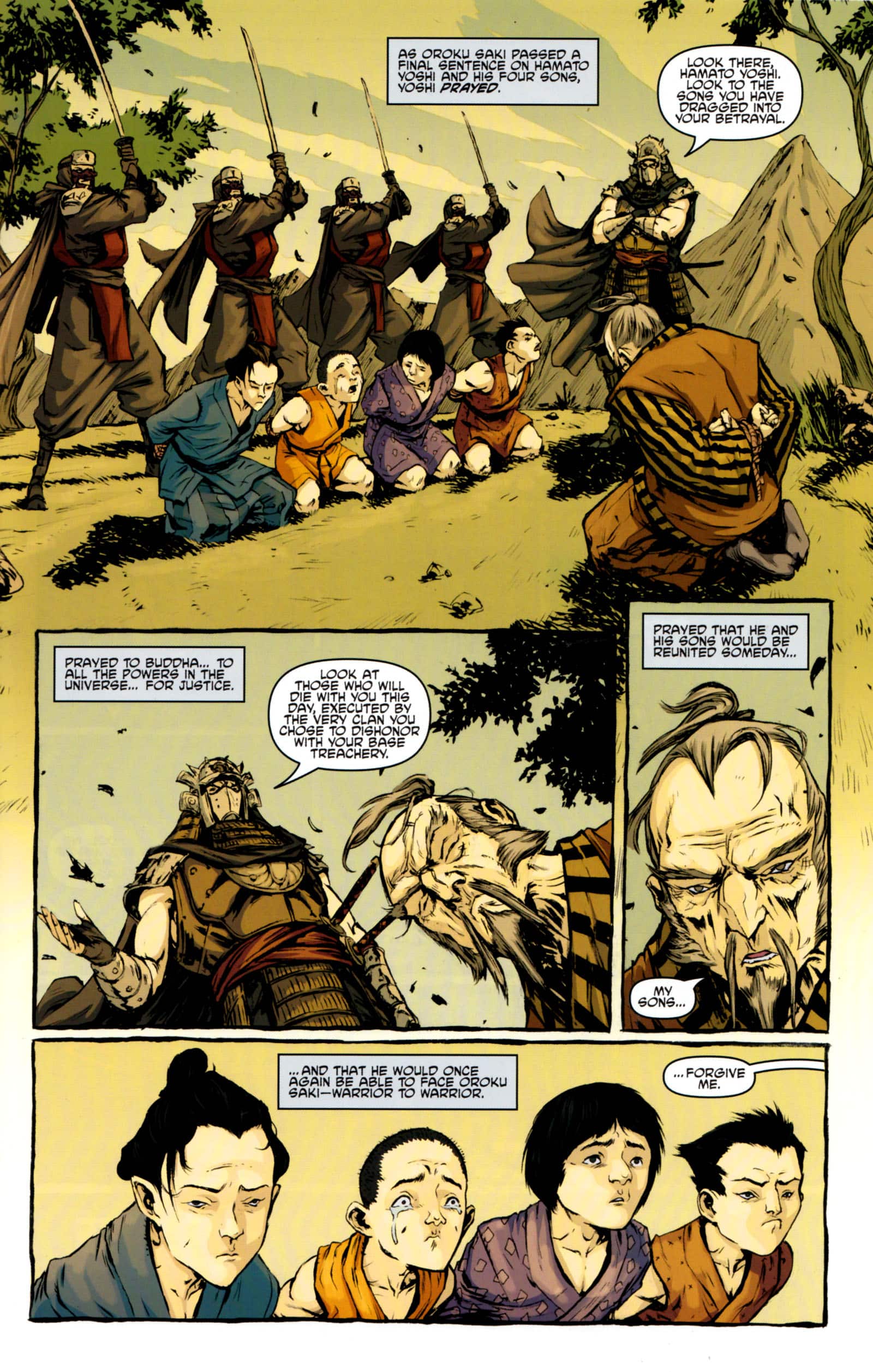 totrtugas ninja de idw #5