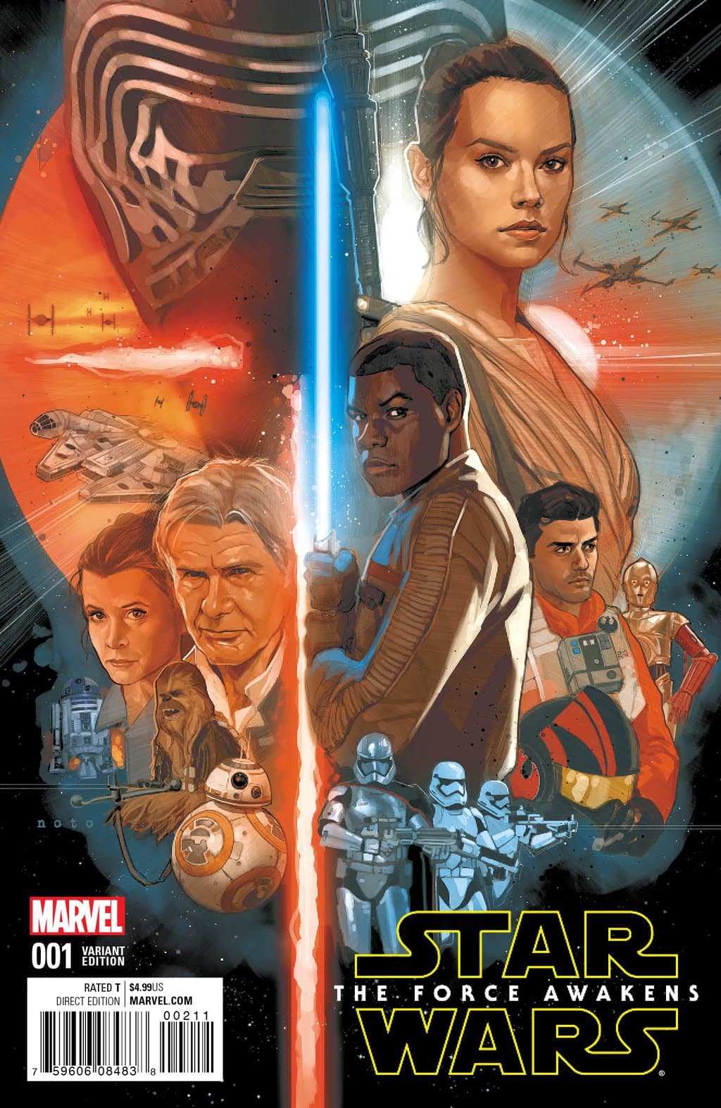 The force awakens de Phil Noto