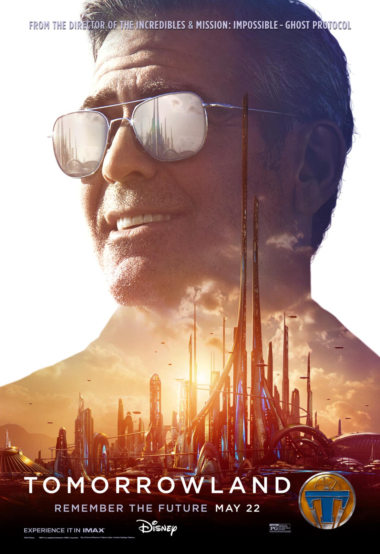 Nuevo poster promocinal de Tomorrowland, nueva cinta de Brad Bird para Disney. Disney junto a Brad Bird nos presenta el 3er trailer de Tomorrowland junto con una gran cantidad de posters con los personajes estelares. Tomorrowland es dirigida por Brad Bird, escrit por Bird, Damon Lindelof y Jeff Jensen y estelarizada por George Clooney, Britt Robertson, Judy Greer, Kathryn Hahn, Hugh Laurie, Tim McGraw, Lochlyn Munro, Pierce Gagnon, Keegan-Michael Key y Chris Bauer.