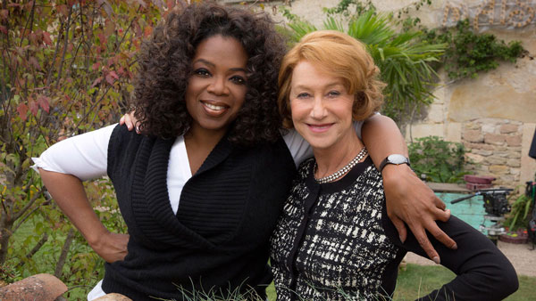 Winfrey y Mirren