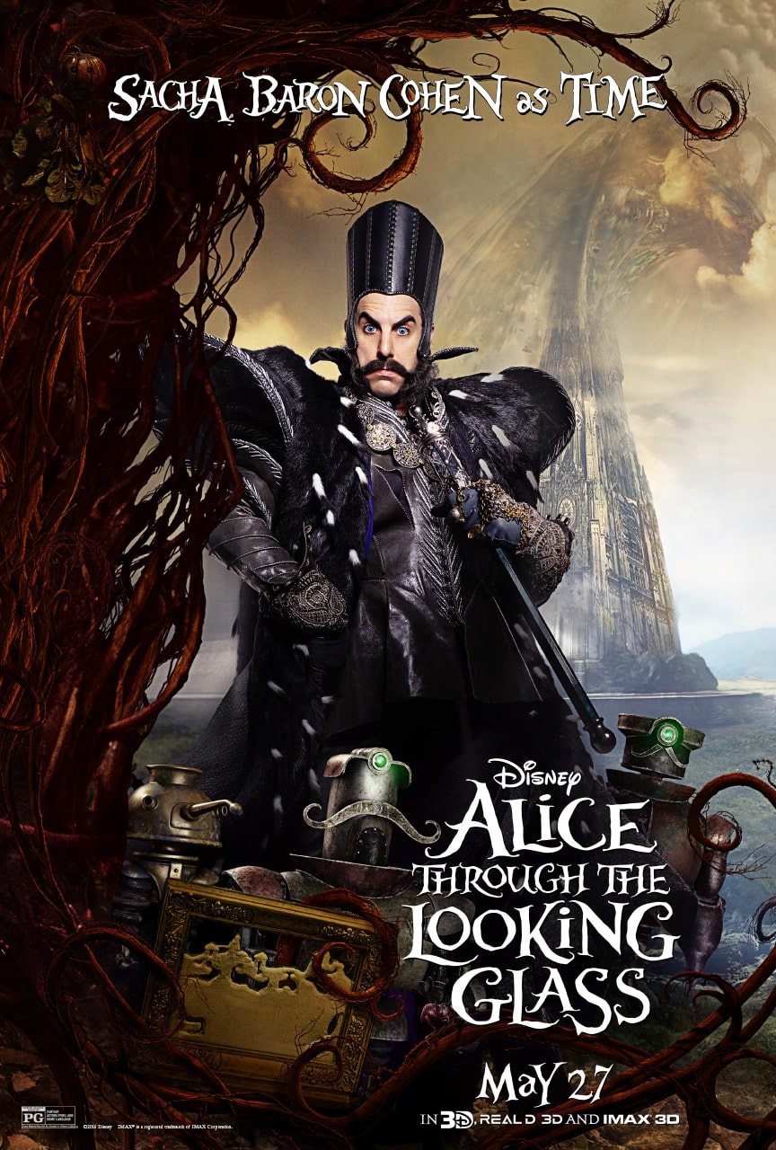 Un nuevo trailer y posters para Alice Through The Looking Glass