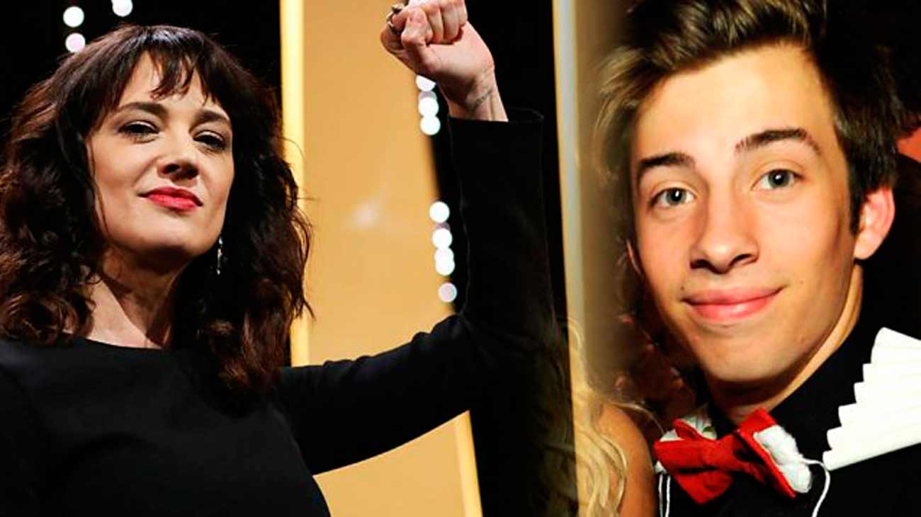 Asia Argento es acusada de abuso a menor de edad el antiguo actor infantil Jimmy Bennett