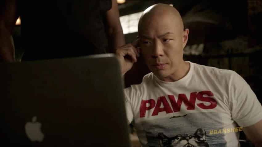 Hoon Lee da vida al personaje de Job en 'Banshee'.