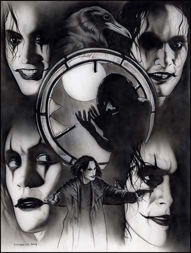 Brandon Lee como The Crow