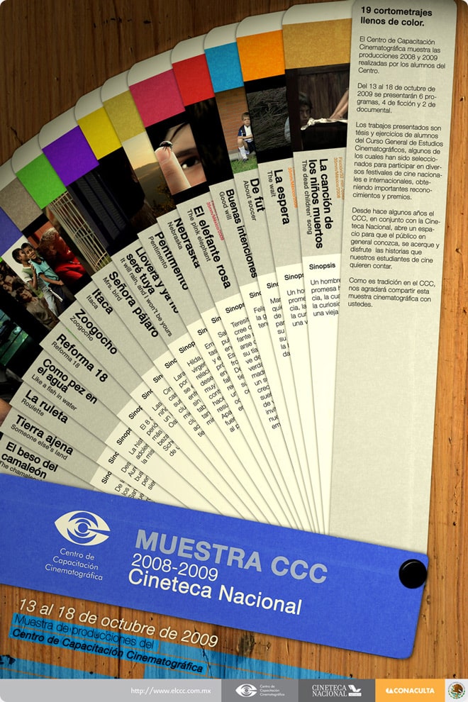 cartelmuestrarioweb El CCC en la Cineteca
