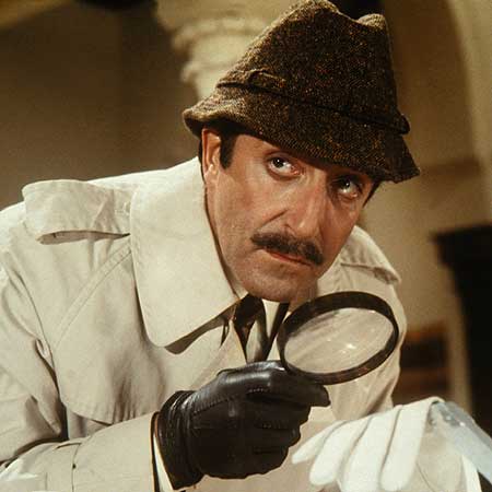 Peter Sellers como el Inspector Clouseau