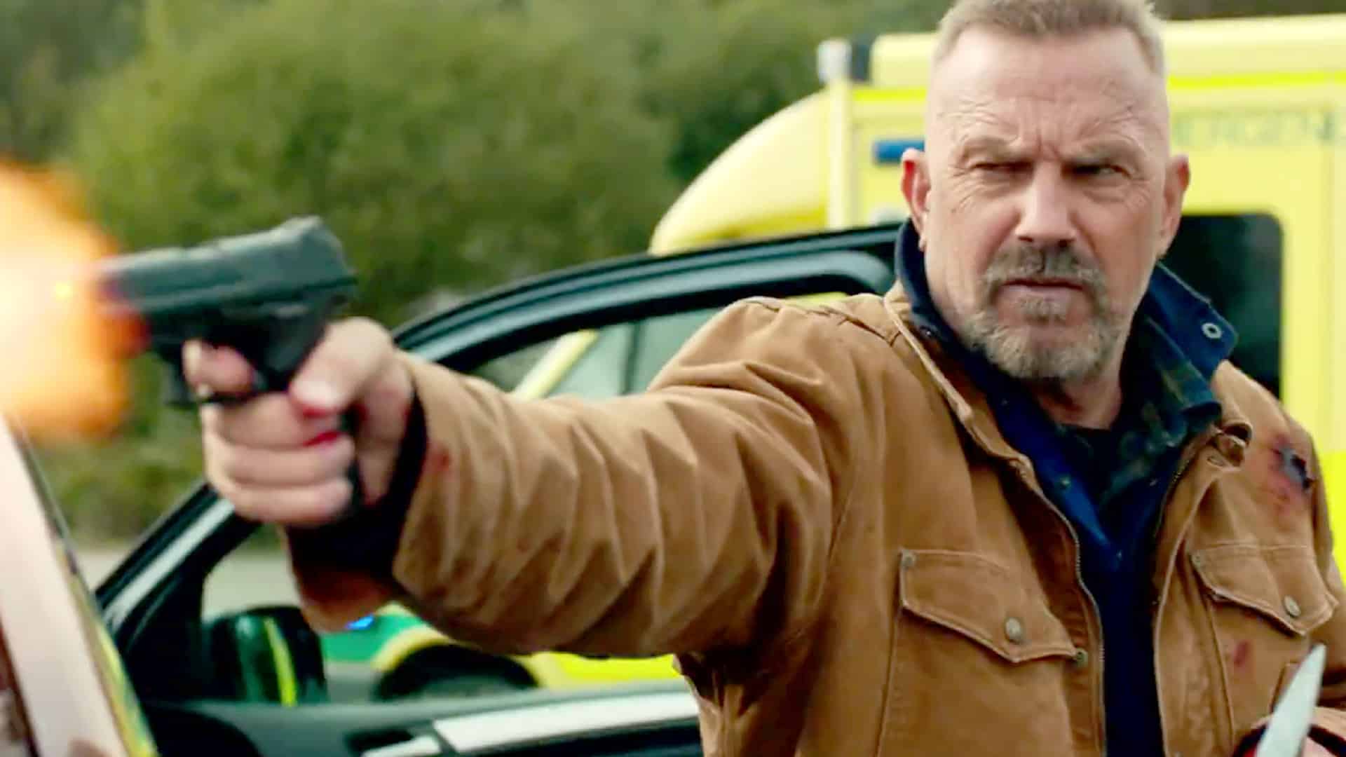 Kevin Costner en Mente Implacable (Criminal), © 2016 - Lionsgate.