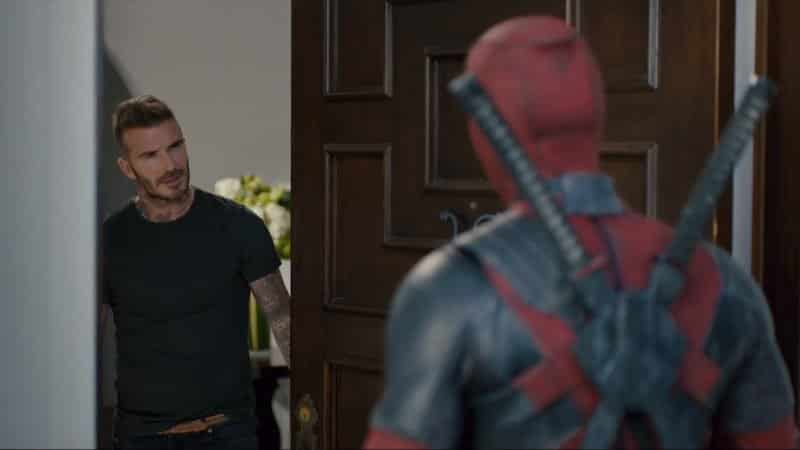 Deadpool pide disculpas a David Beckham en nueva promo de Deadpool 2