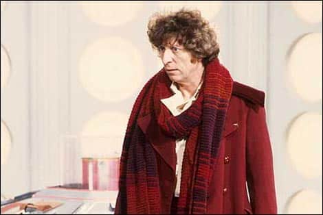 Tom Baker como el Doctor Who