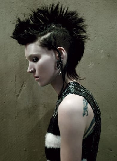 Rooney Mara en "The Girl with the Dragon Tatoo"