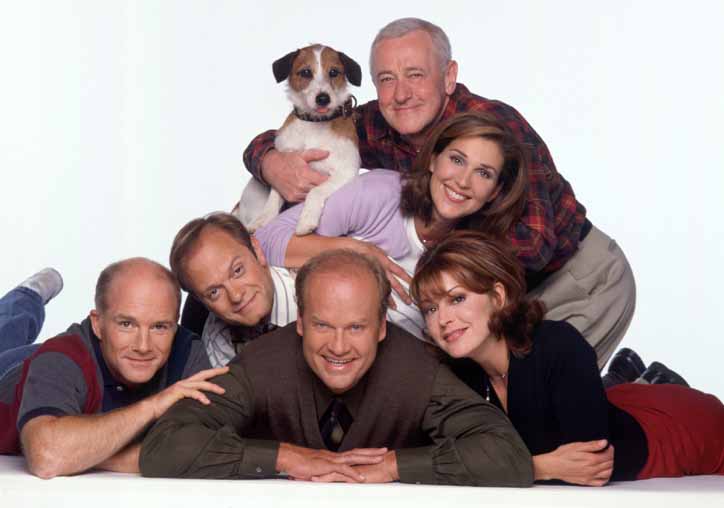 Frasier es la más ganadora al incluir todas las categorías de comedia de los Emmy.